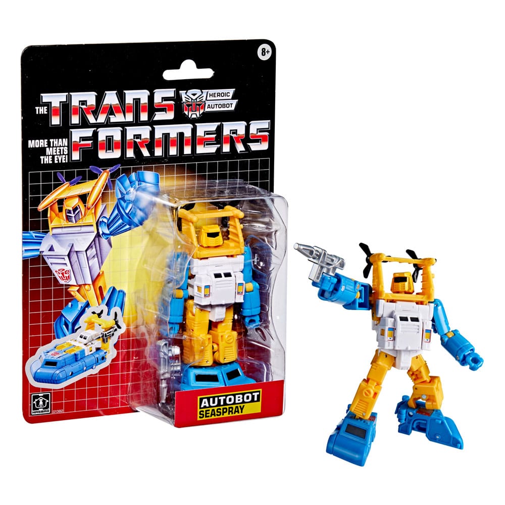 The Transformers Retro G1 Action Figure Autobot Seaspray 13 cm 5010996321572