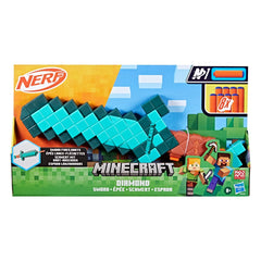 Minecraft NERF Dart-Firing Diamond Sword 5010996319203