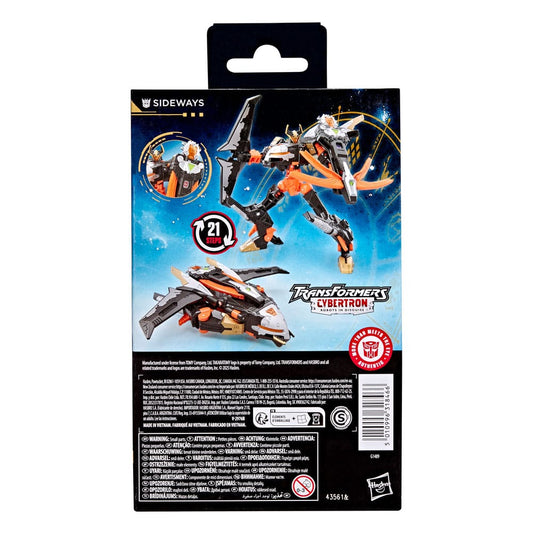 Transformers Age of the Primes Deluxe Class Action Figure Sideways 14 cm 5010996318466