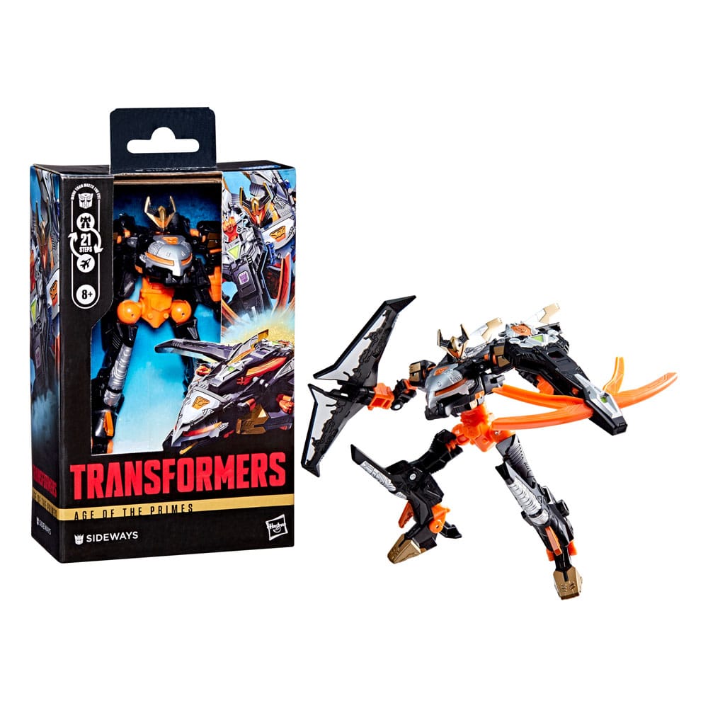 Transformers Age of the Primes Deluxe Class Action Figure Sideways 14 cm 5010996318466