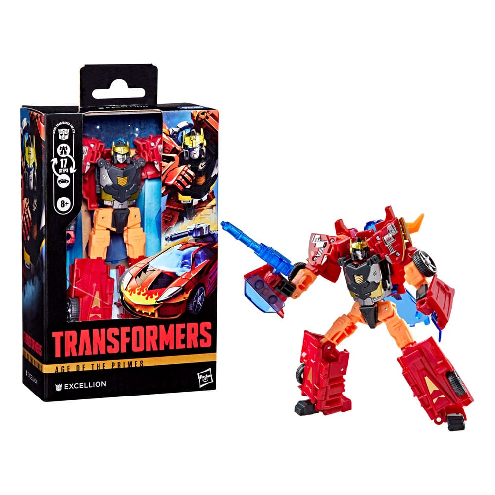 Transformers Age of the Primes Deluxe Class Action Figure Excellion 14 cm 5010996312921