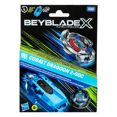 Beyblade X Cobalt Dragoon 2-60C Launcher Set 5010996290021