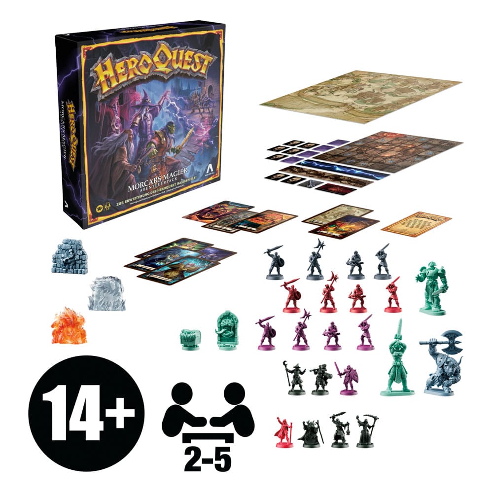 HeroQuest Board Game Expansion Morcars Magier Quest Pack *German Version* 5010996382603