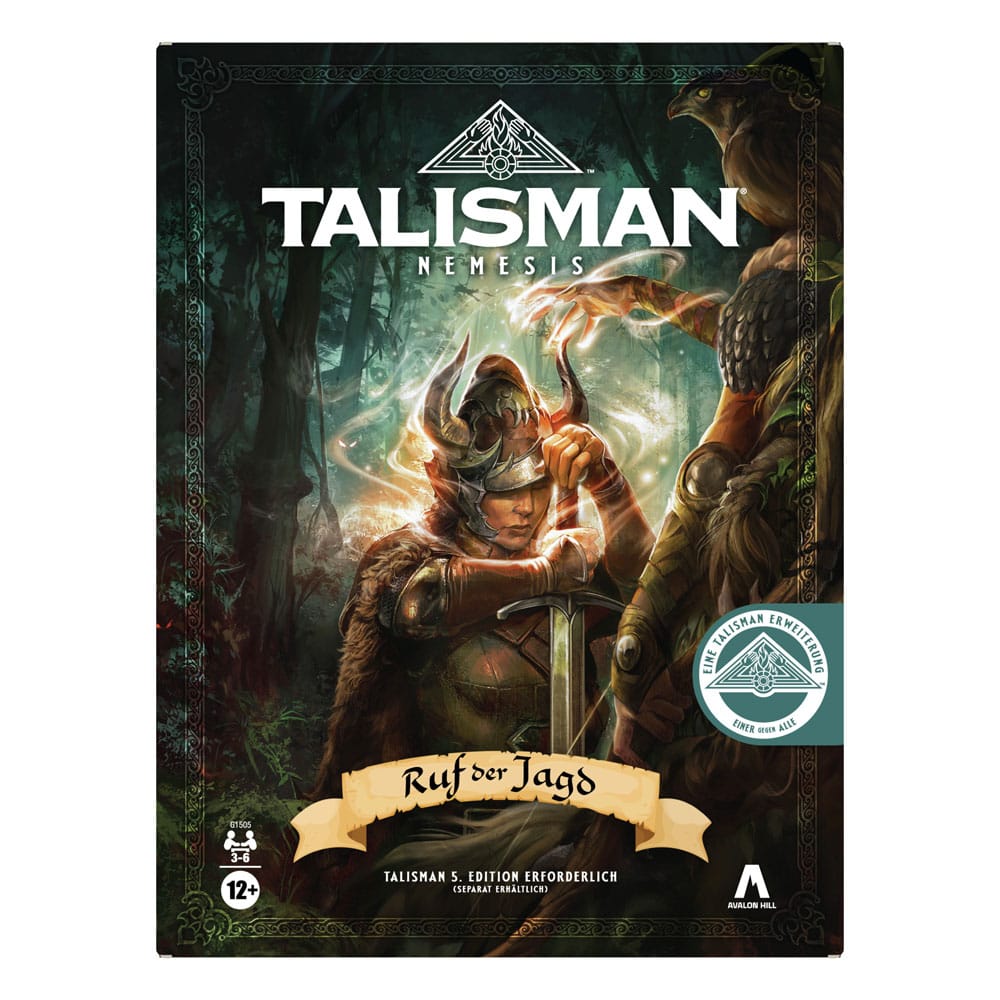 Talisman: Nemesis Board Game Expansion Ruf der Jagd *German Version* 5010996345783
