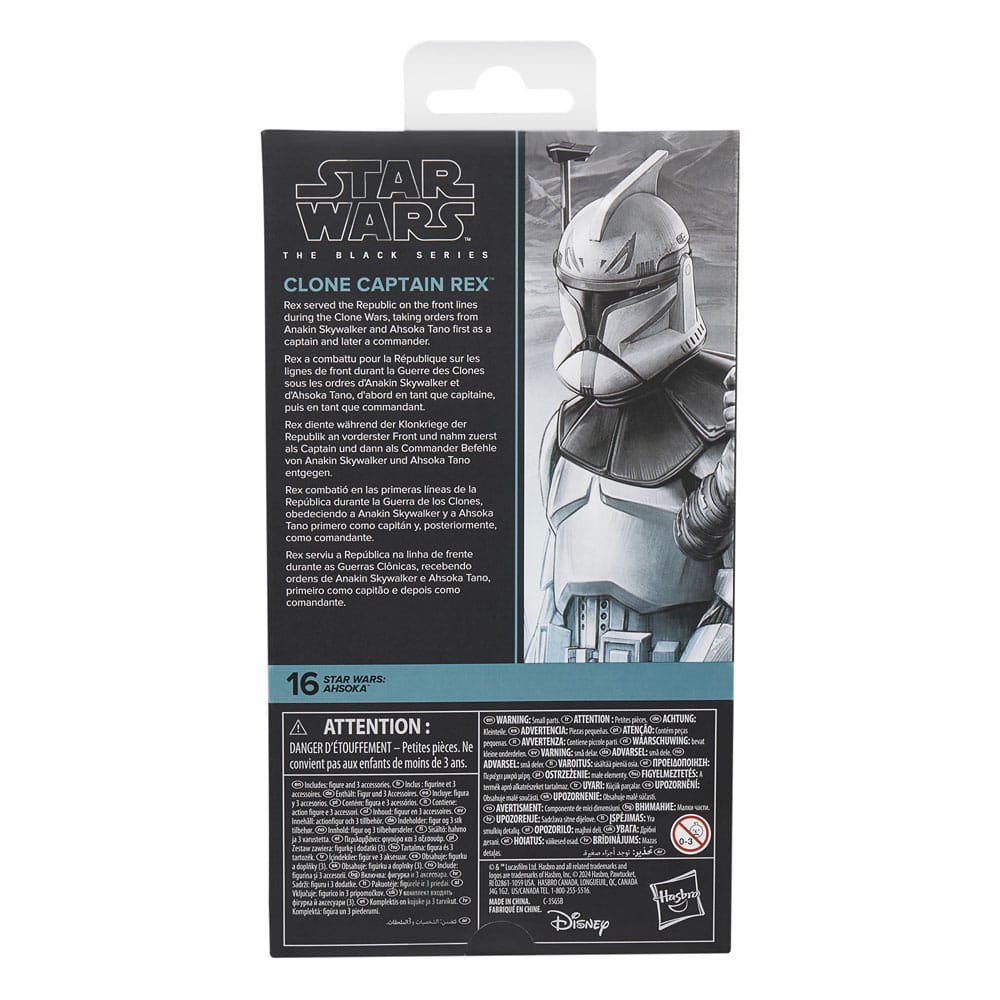 Star Wars: Ahsoka Black Series Action Figure Clone Captain Rex 15 cm 5010996298089