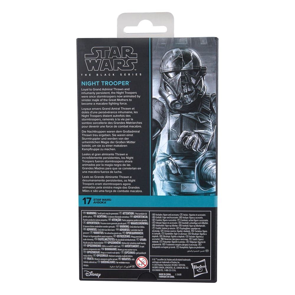 Star Wars: Ahsoka Black Series Action Figure Night Trooper 15 cm 5010996309273