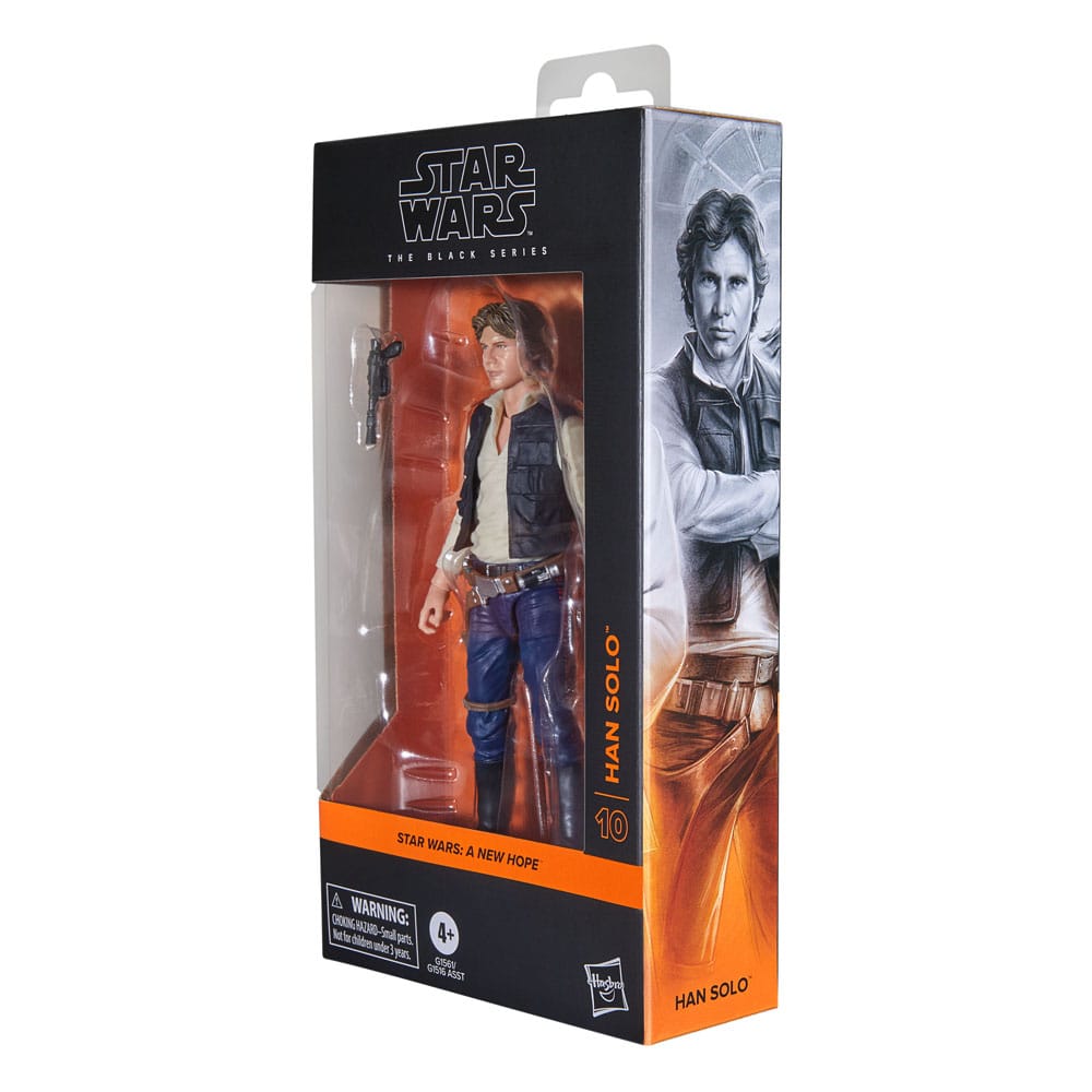 Star Wars Episode IV Black Series Action Figure Han Solo 15 cm 5010996309297