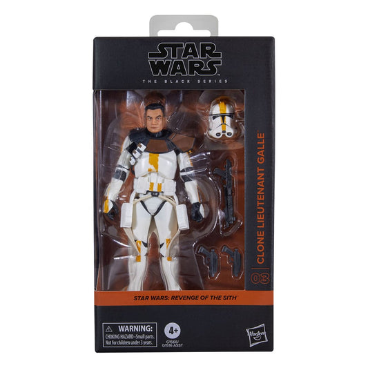 Star Wars Episode III Black Series Action Figure Clone Lieutenant Galle 15 cm 5010996314185