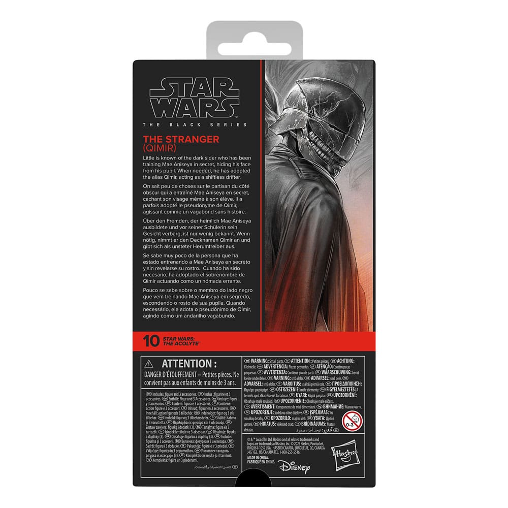 Star Wars: The Acolyte Black Series Action Figure The Stranger (Qimir) 15 cm 5010996314154