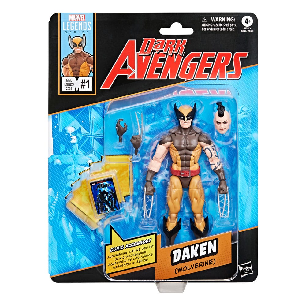 Dark Avengers Marvel Legends Action Figure Daken (Wolverine) 15 cm 5010996290953