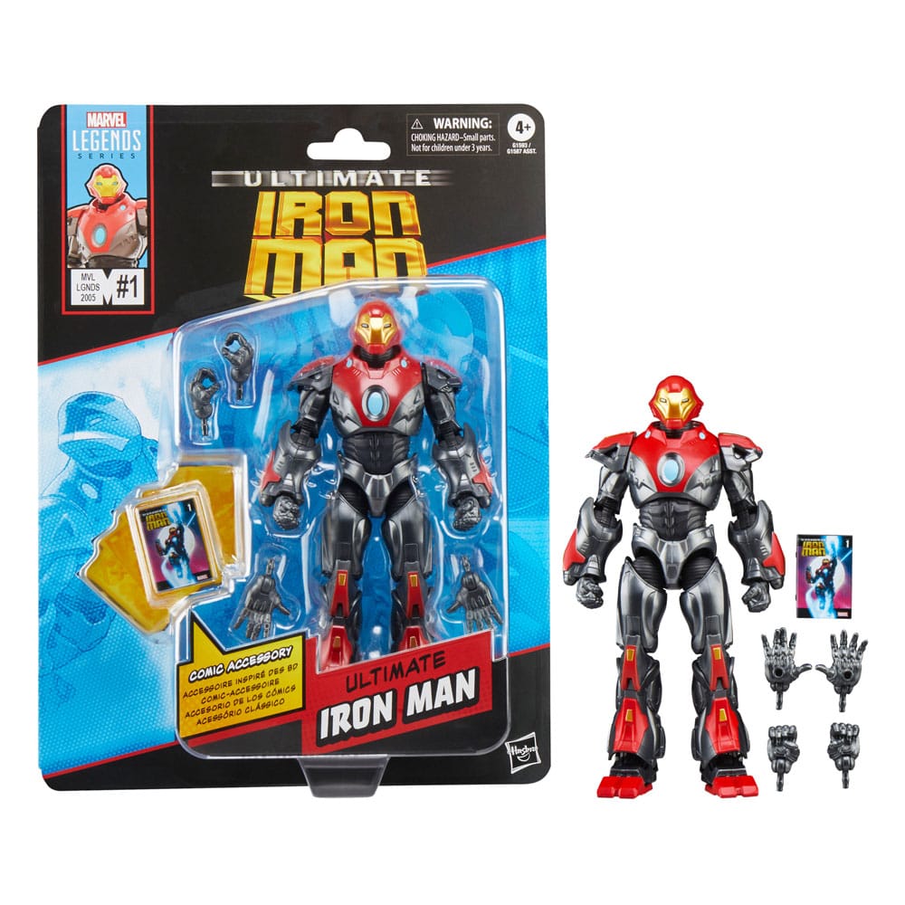 Ultimate Iron Man Marvel Legends Action Figure Ultimate Iron Man 15 cm 5010996290984