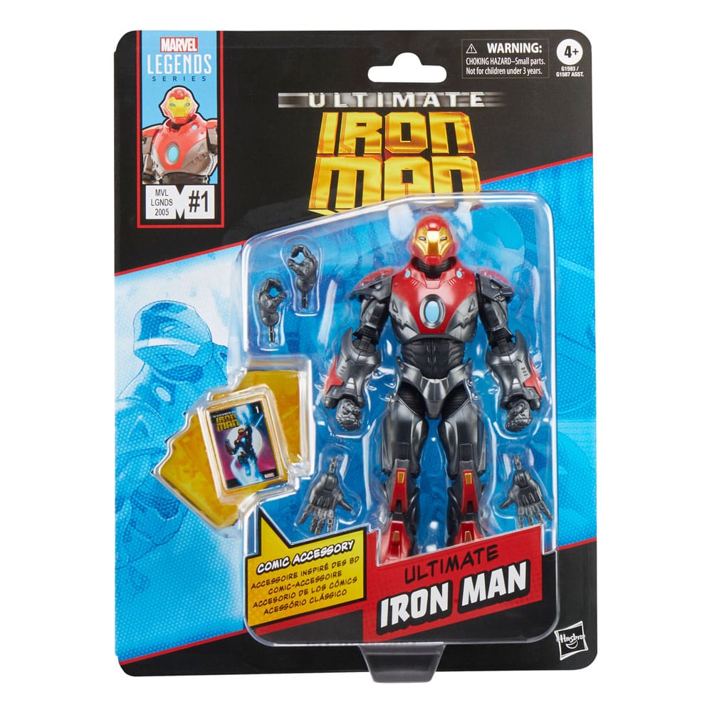 Ultimate Iron Man Marvel Legends Action Figure Ultimate Iron Man 15 cm 5010996290984