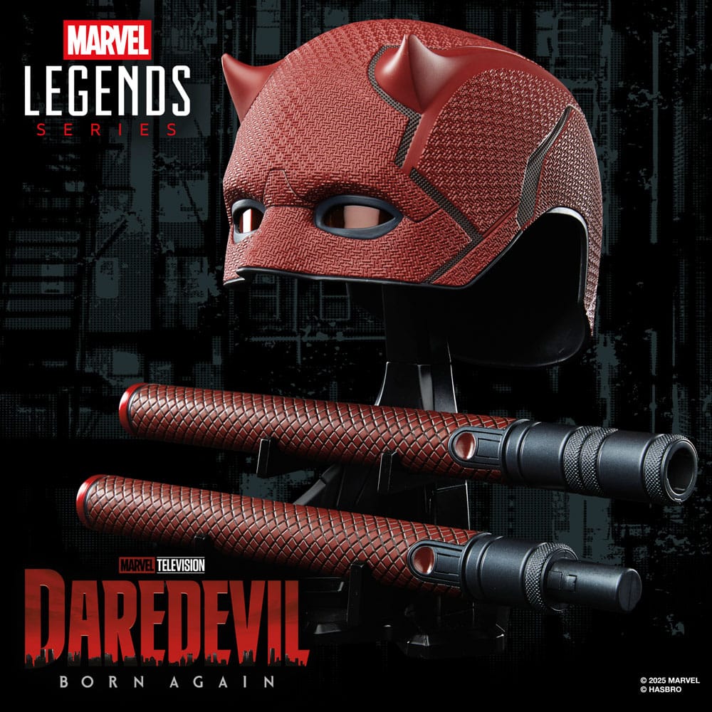 Daredevil: Born Again Premium Roleplay Mask and Billy Club 5010996325587