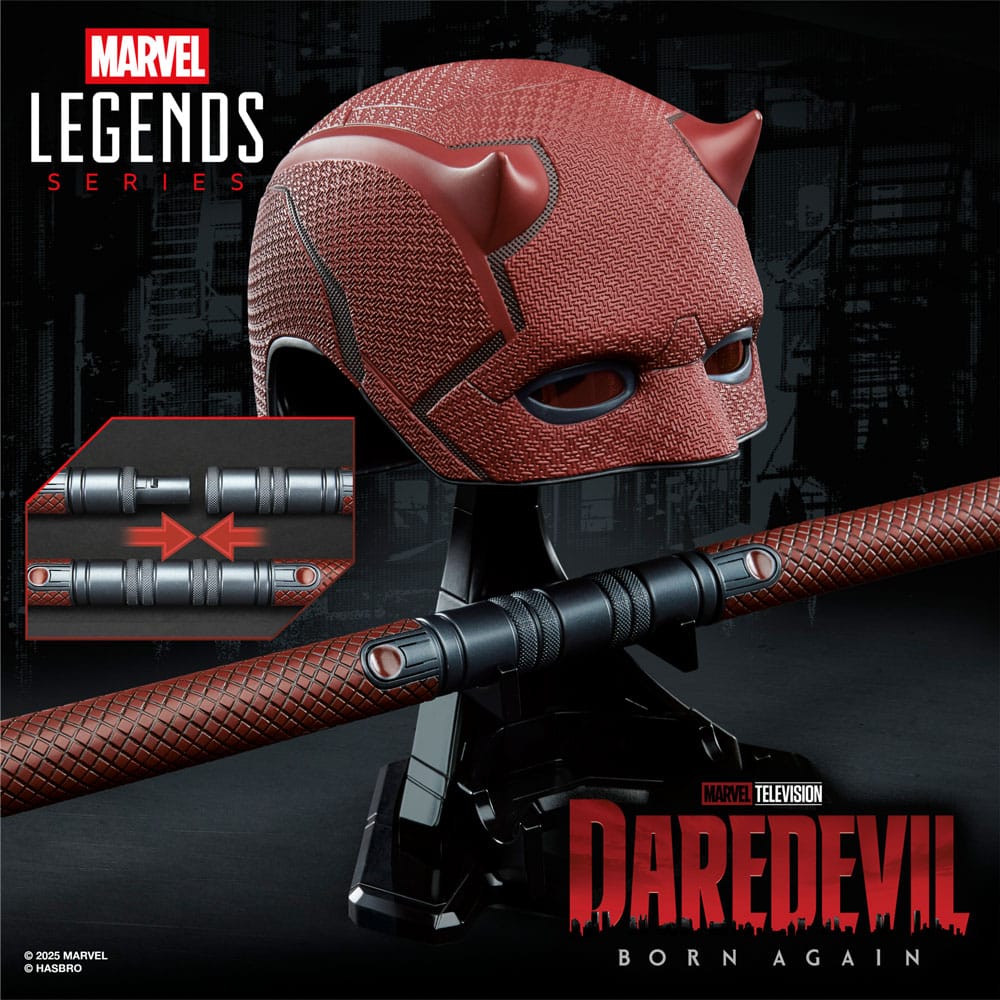 Daredevil: Born Again Premium Roleplay Mask and Billy Club 5010996325587