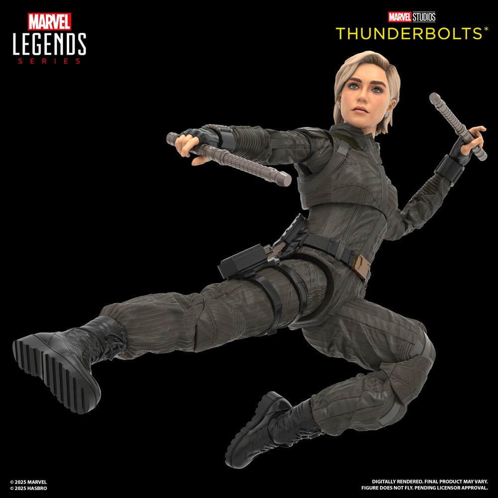 Thunderbolts Marvel Legends Action Figure 2-Pack Yelena Belova & Red Guardian 15 cm 5010996324726