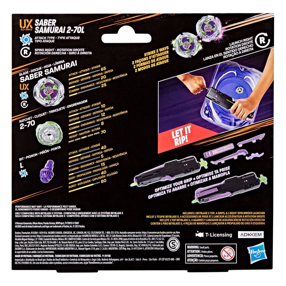Beyblade X Victory Grip Launcher Set 5010996338280