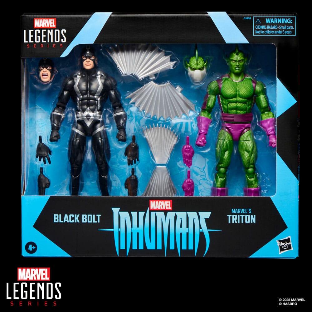 Inhumans Marvel Legends Action Figure 2-Pack Black Bolt & Marvel's Triton 15 cm 5010996328403