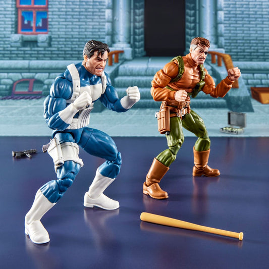 The Punisher Marvel Legends Gamerverse Action Figure 2-Pack Punisher & Nick Fury 15 cm 5010996328380