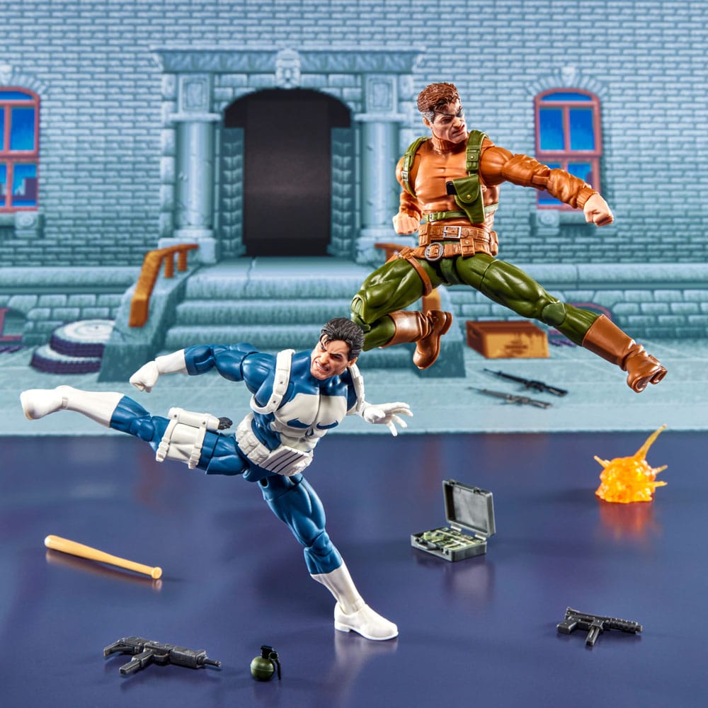 The Punisher Marvel Legends Gamerverse Action Figure 2-Pack Punisher & Nick Fury 15 cm 5010996328380