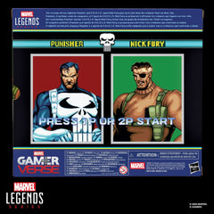 The Punisher Marvel Legends Gamerverse Action Figure 2-Pack Punisher & Nick Fury 15 cm 5010996328380