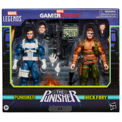 The Punisher Marvel Legends Gamerverse Action Figure 2-Pack Punisher & Nick Fury 15 cm 5010996328380