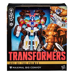 Transformers Age of the Primes Leader Class Action Figure Maximal Big Convoy 19 cm 5010996368126