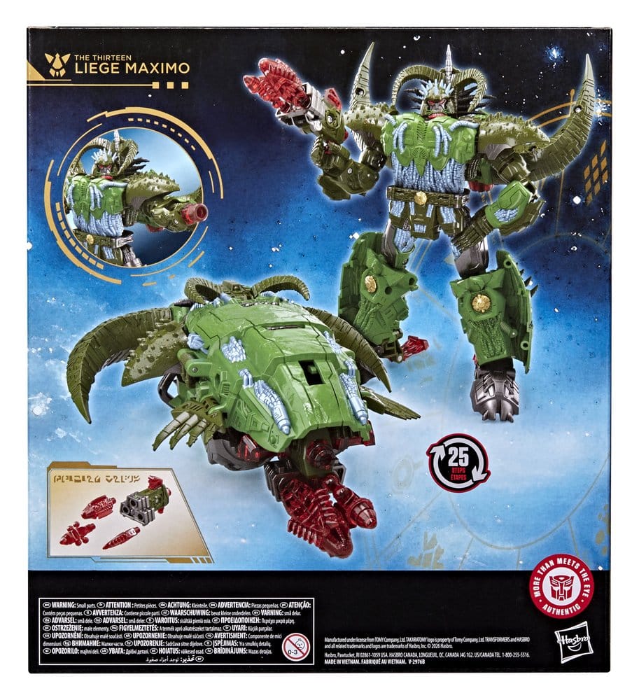 Transformers Age of the Primes Leader Class Action Figure The Thirteen: Liege Maximo 22 cm 5010996368140