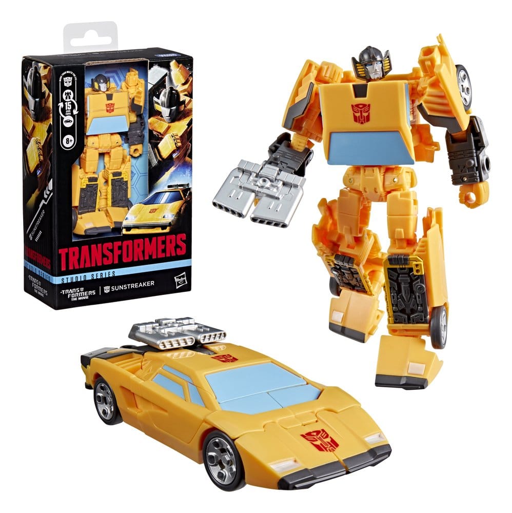 The Transformers: The Movie Studio Series Deluxe Class Action Figure Sunstreaker 11 cm 5010996380043