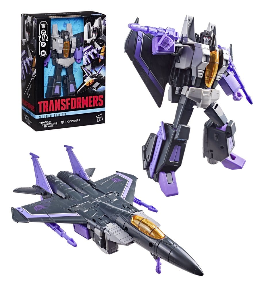 The Transformers: The Movie Studio Series Voyager Class Action Figure Skywarp 17 cm 5010996348630