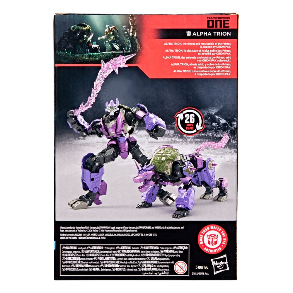 Transformers One Studio Series Voyager Class Action Figure Alpha Trion 16 cm 5010996348661