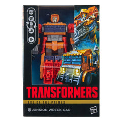 Transformers Age of the Primes Voyager Class Action Figure Junkion Wreck-Gar 18 cm 5010996356130