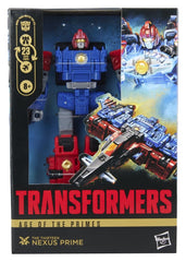 Transformers Age of the Primes Voyager Class Action Figure The Thirteen: Nexus Prime 16 cm 5010996356147
