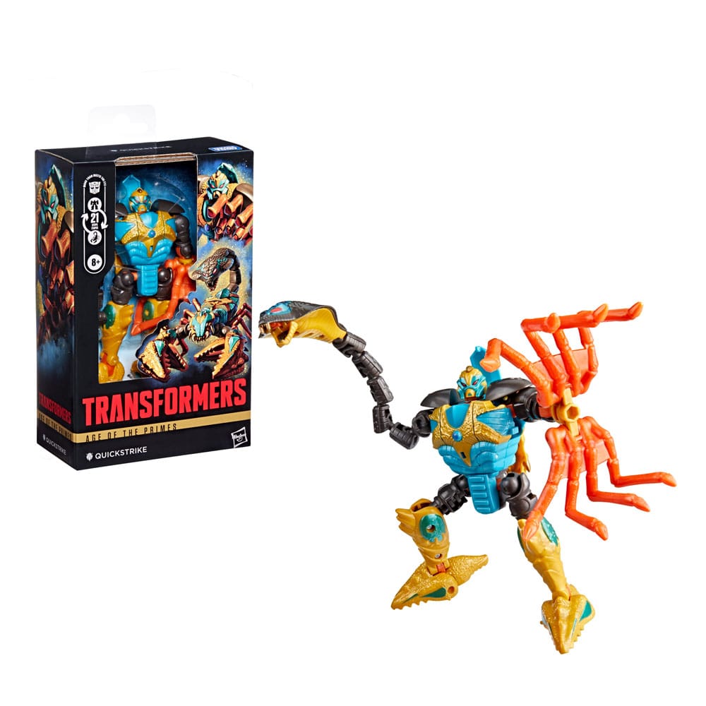 Transformers Age of the Primes Deluxe Class Action Figure Quickstrike 14 cm 5010996380937