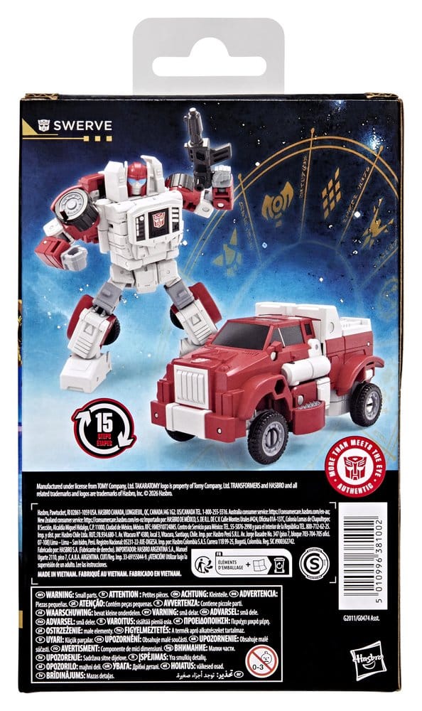 Transformers Age of the Primes Deluxe Class Action Figure Swerve 11 cm 5010996381002