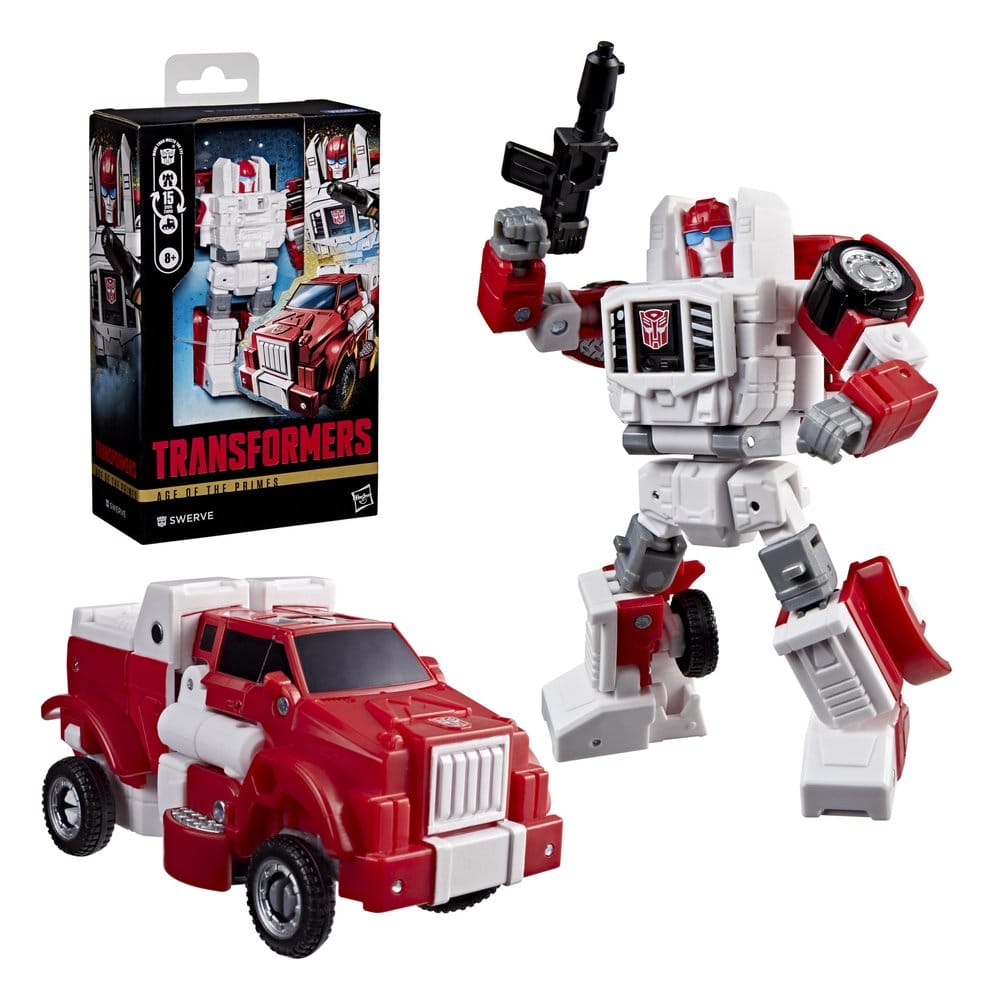 Transformers Age of the Primes Deluxe Class Action Figure Swerve 11 cm 5010996381002