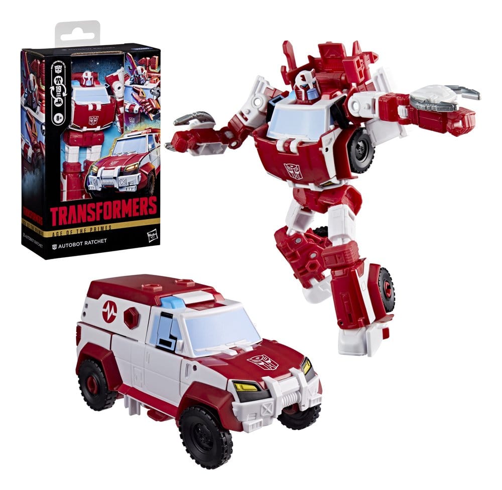 Transformers Age of the Primes Deluxe Class Action Figure Autobot Ratchet 15 cm 5010996380999