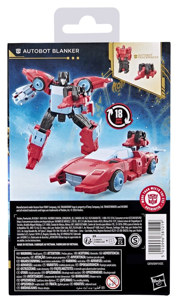 Transformers Age of the Primes Deluxe Class Action Figure Autobot Blanker 13 cm 5010996381019
