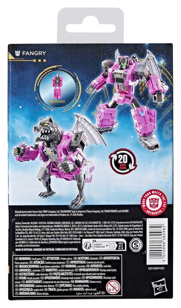 Transformers Age of the Primes Deluxe Class Action Figure Fangry 13 cm 5010996380982