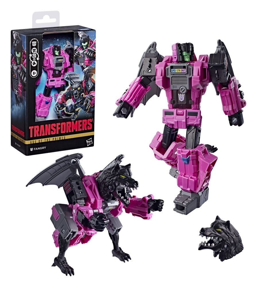Transformers Age of the Primes Deluxe Class Action Figure Fangry 13 cm 5010996380982