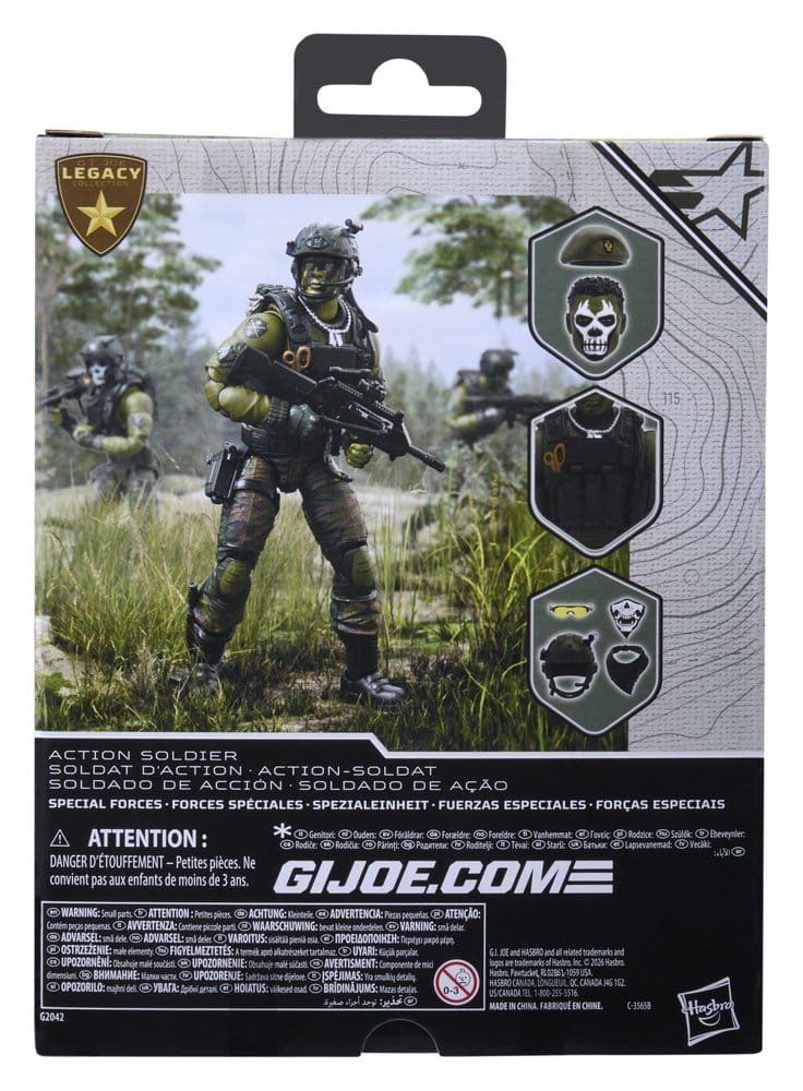 G.I. Joe Classified Series Legacy Collection Action Figure Action Soldier - Special Forces 15 cm 5010996361547