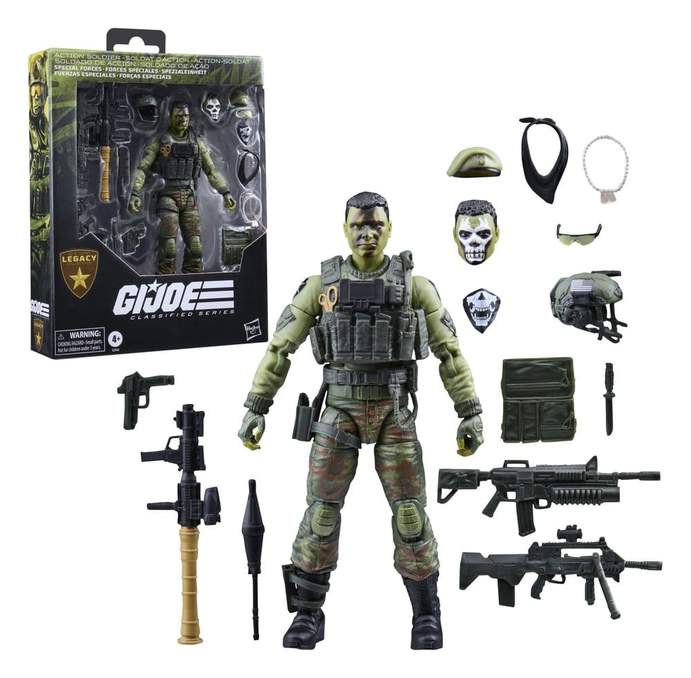 G.I. Joe Classified Series Legacy Collection Action Figure Action Soldier - Special Forces 15 cm 5010996361547