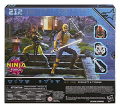 G.I. Joe Classified Series Action Figure 2-Pack #212 Ninja Force Scarlett & T'Jbang 15 cm 5010996415141
