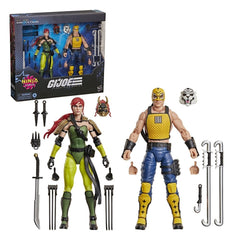 G.I. Joe Classified Series Action Figure 2-Pack #212 Ninja Force Scarlett & T'Jbang 15 cm 5010996415141