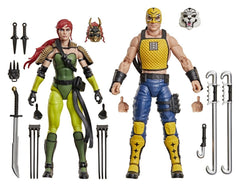 G.I. Joe Classified Series Action Figure 2-Pack #212 Ninja Force Scarlett & T'Jbang 15 cm 5010996415141
