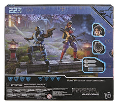 G.I. Joe Classified Series Action Figure 2-Pack Snake Eyes & Kim "Jinx" Arashikage 15 cm 5010996434630