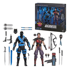 G.I. Joe Classified Series Action Figure 2-Pack Snake Eyes & Kim "Jinx" Arashikage 15 cm 5010996434630