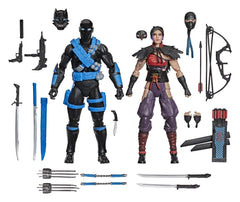 G.I. Joe Classified Series Action Figure 2-Pack Snake Eyes & Kim "Jinx" Arashikage 15 cm 5010996434630