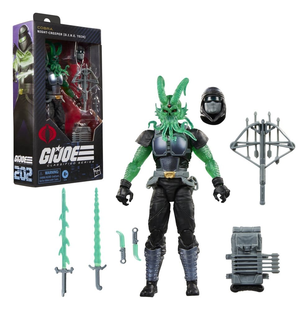 G.I. Joe Classified Series Action Figure #202 Night-Creeper (D.I.R.E. Tech) 15 cm 5010996378576