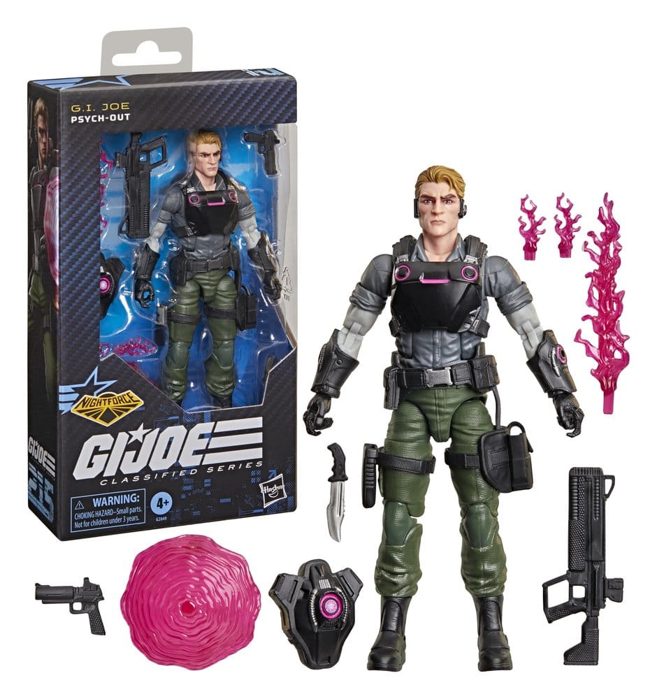 G.I. Joe Classified Series Action Figure Night Force: Psych-Out 15 cm 5010996415103