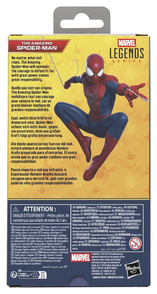 Spider-Man: No Way Home Marvel Legends Action Figure The Amazing Spider-Man 15 cm 5010996360144